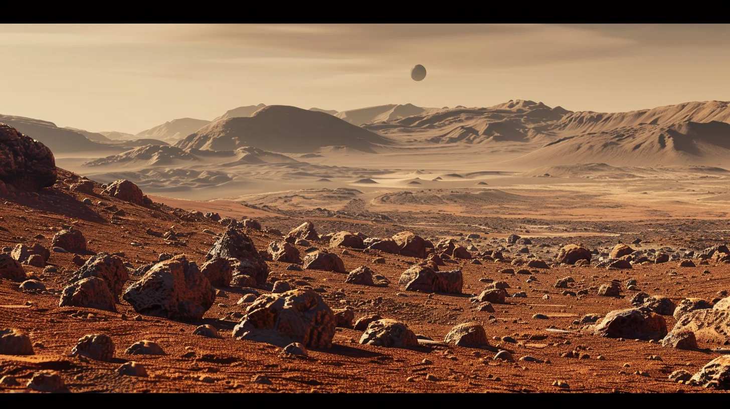 insignificance apparente de la terre en photo