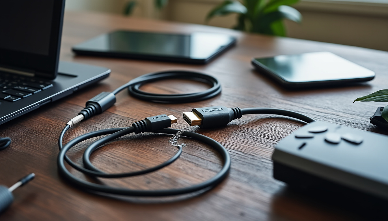 découvrez nos astuces pratiques pour réparer un câble hdmi défectueux et prolonger sa durée de vie. suivez nos conseils étape par étape pour résoudre les problèmes courants sans avoir à remplacer votre câble !