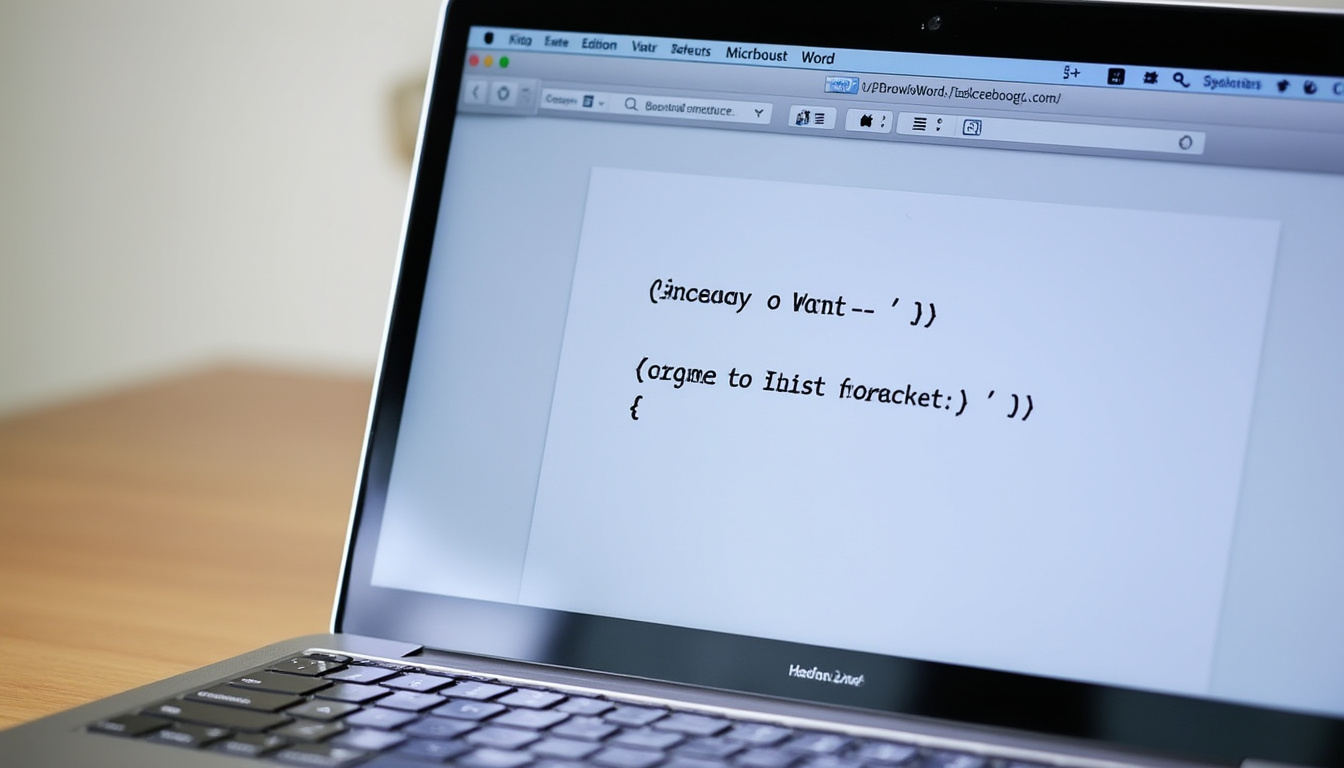 découvrez comment faire une accolade sur mac facilement. guide pratique pour rédacteurs : astuces clavier et techniques rapides pour insérer { et } en toute simplicité.