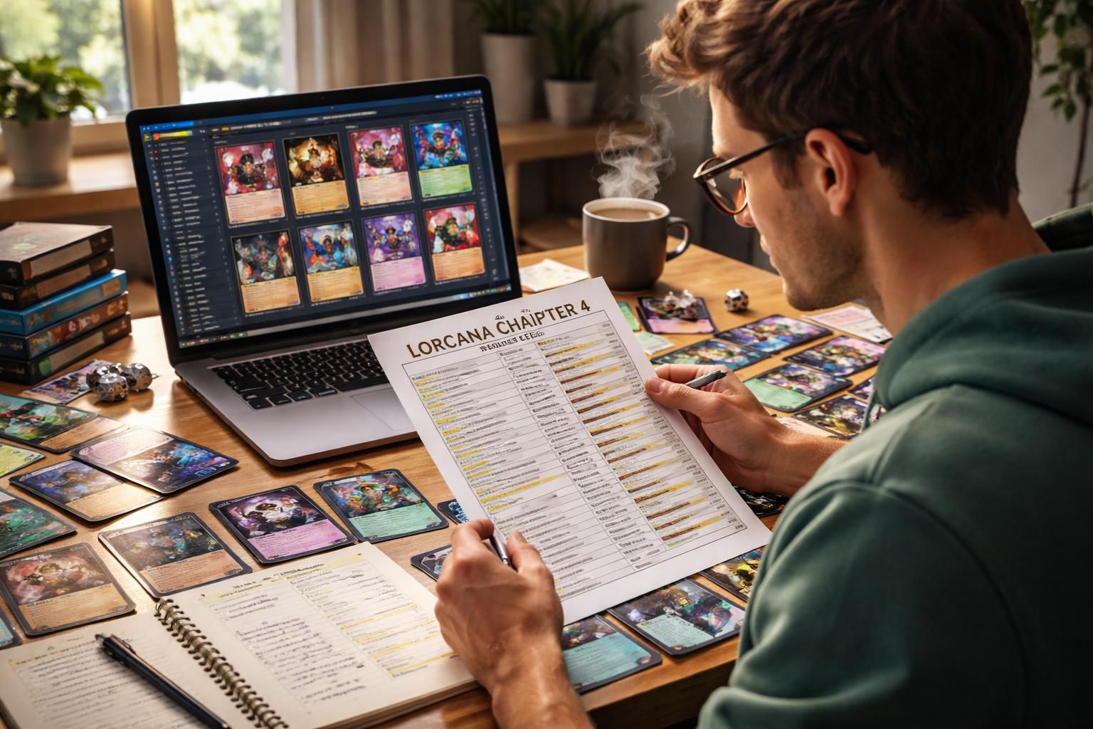 découvrez comment utiliser efficacement la liste de la carte lorcana chapitre 4 en format pdf pour optimiser vos stratégies et améliorer vos performances de jeu.