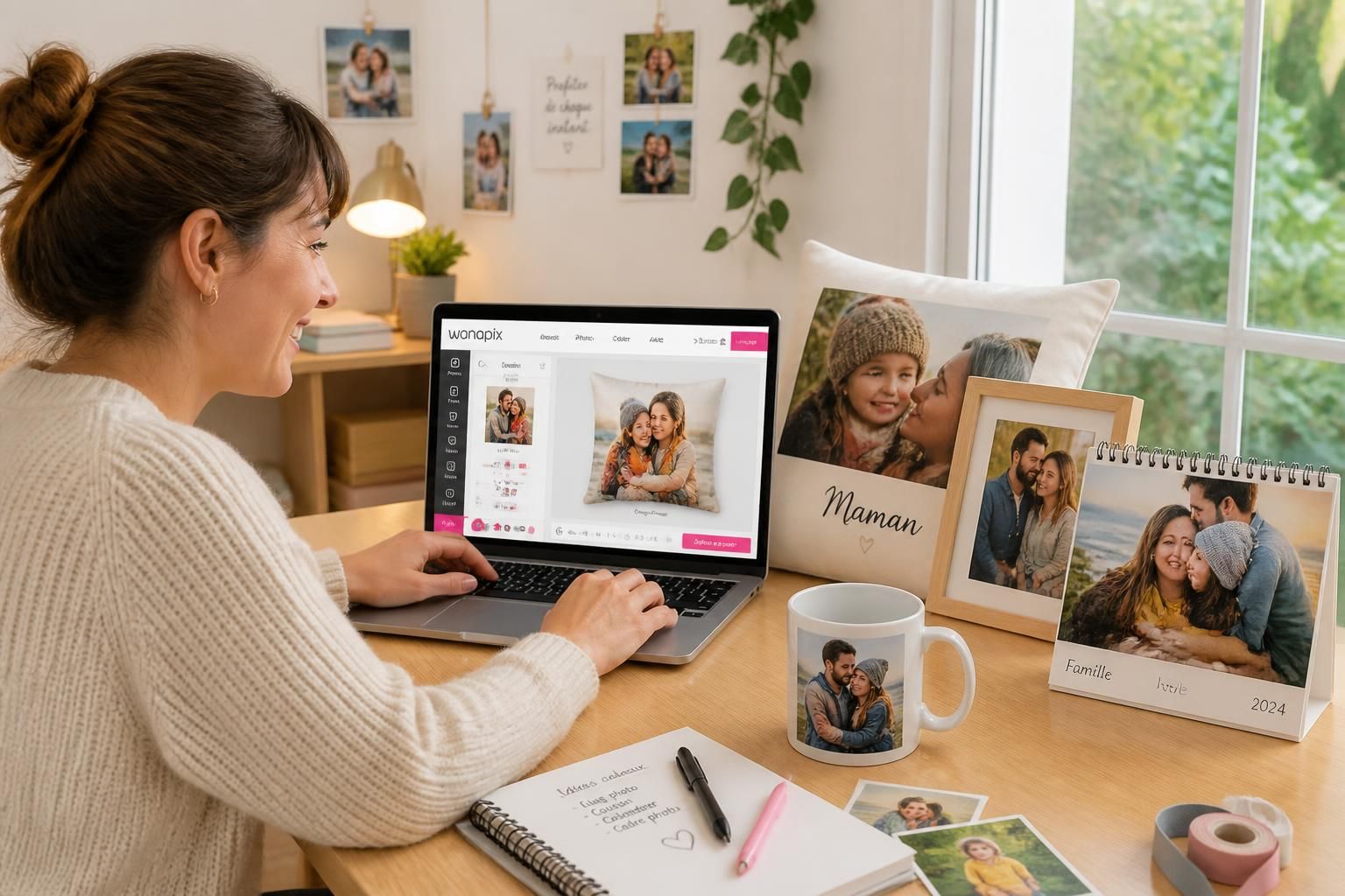 découvrez wanapix, l'application en ligne idéale pour transformer vos souvenirs en cadeaux personnalisés uniques et mémorables.