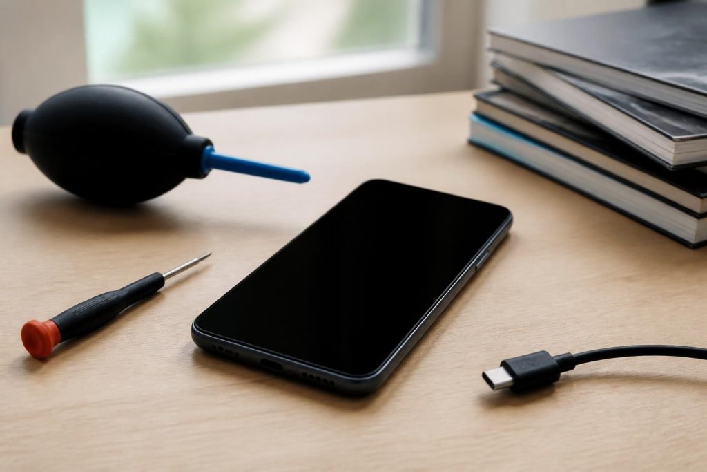 découvrez les solutions rapides pour réparer un écran noir sur votre samsung après une chute. suivez nos conseils pratiques pour redonner vie à votre smartphone.